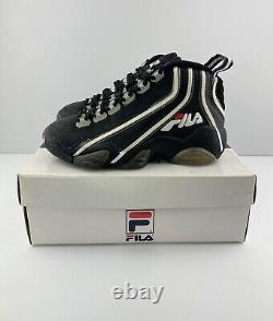 RARE! NewithOld Stock 1996 Fila Stack 2 Jerry Stackhouse OG Leather Sneakers sz 4