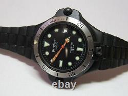 RARE TEXSWISS PROSPEC MENS 100M MILITARY COMPASS WATCH SWISS NEW OLD STOCK withBOX