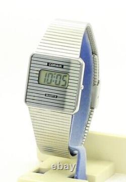 RARE VINTAGE CORVAIR LCD Quartz Digital WATCH Late 1970's NEW OLD STOCK NOS