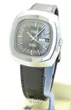 RARE VINTAGE LANCO AS 2066 Automatic Swiss WATCH 1970's NEW OLD STOCK NOS