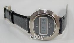 RARE VINTAGE NEPRO Quartz Digital WATCH 1970's NEW OLD STOCK NOS SWISS