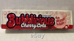 RARE Vintage 1980's BUBBLICIOUS CHERRY COLA 5 Piece -NOS-Sealed