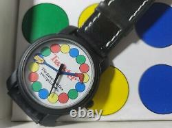 RARE Vintage Milton Bradley Twister Limited Edition Watch NEW OLD STOCK ITEM