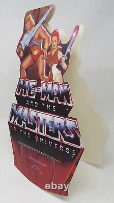 RARE Vintage NEW-OLD-STOCK 1985 He-Man Masters of the Universe Store Display VHS