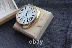 Raketa Big Zero White Gold Watch Vintage Men Soviet Mechanical Wristwatch NOS