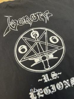 Rare 1996 Venom Legions 666 Printed And Made In USA New Old Stock XL Metal