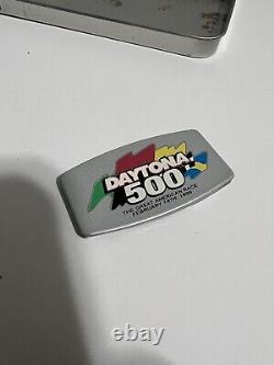 Rare 1998 Daytona 500 Zippo Lighter And Knife Collectors Tin New Old Stock