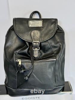 Rare CHANEL Egoiste Backpack NEW OLD STOCK with Box 1990's Vintage AUTHENTIC
