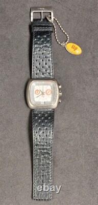 Rare Men's Retro Watch LIP Revival 70s Boogie Chronograph 1870452 NOS with Case