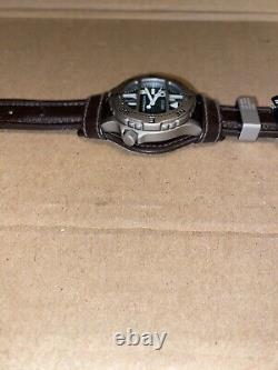 Rare NOS Citizen PROMASTER TOUGH R/N PMQ56-2203 Titanium JDM Leather Strap 1990s