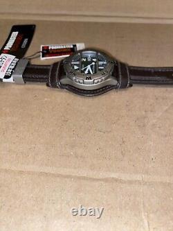 Rare NOS Citizen PROMASTER TOUGH R/N PMQ56-2203 Titanium JDM Leather Strap 1990s