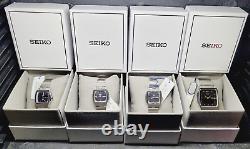 Rare NOS Seiko Ladies Navy Check Dial 3 X SUA61K + Men Black Dial 1 x SJW023K