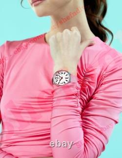 Rare Russian USSR OLD stock wrist watch cal. 2609 Raketa Big ZERO LOVE pink NOS