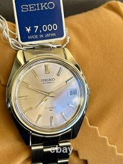 Rare Seiko Watch Automatic Date 7005 8000 17J Japan New Old Stock 1972 Full Set