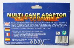 Rare Vintage 90's Nintendo 64 Multi Game Adaptor Starfox N64 Compatible New Nos