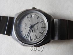 Rare Vintage Buler Early Quartz Gents Watch New Old Stock