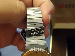 Rare Vintage Citizen 3810-882992SMK Two-Tone Quartz Men's Watch (New Old Stock)