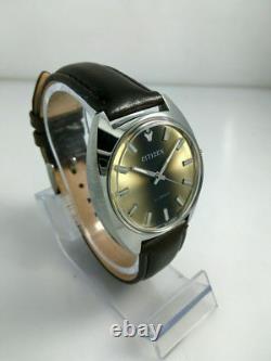 Rare Vintage Citizen 63-4131 NOS hand winding watch cal 0200 Brown Dial Rare Vintage Citizen 63-4131 NOS hand winding watch cal 0200 Brown Dial