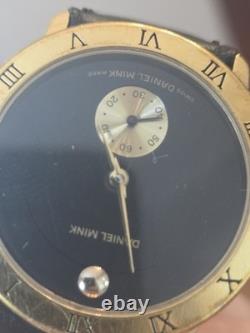 Rare Vintage Daniel Mink Showerproof Swiss Made New Old Stock Watch Band Mens