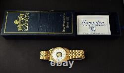 Rare Vintage Hampden Masonic Quartz Men's Watch- NOS