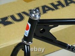 Rare Vintage NOS'82 Kuwahara KZ-1 20 Black Frame & Fork Set ET