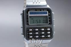 Rare Vintage Near MINT Casio Calculator CL-301 Digital Quartz Men Watch JAPAN