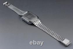 Rare Vintage Near MINT Casio Calculator CL-301 Digital Quartz Men Watch JAPAN