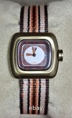 Rare Women's Retro Watch LIP Revival 70s Mini-Boogie 1870322 NOS Includes Case