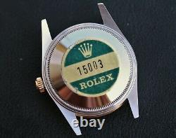 Rolex Date Model 15003 18k Stainless 1983 Virtually NOS Condition