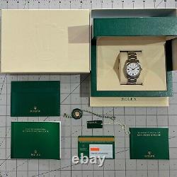 Rolex Oyster Perpetual 114200 Full Set New Old Stock Unworn HARD ROCK