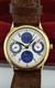 Rotary Roulette Casino Moonphase Vintage Watch 30mm NOS RARE