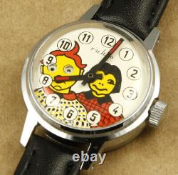 Ruhla Moving Eyes Mechanical Children Watch Set Made in Germany New Old Stock