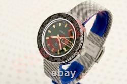 Russian USSR OLD stock wristwatch Raketa cities City Goroda cal. 2628 Vintage