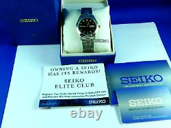 SEIKO 7N43-9070 NEW OLD STOCK C. 2007 QUARTZ JAPAN TWO-TONE MENS WRISTWATCH WithBOX