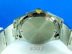 SEIKO 7N43-9070 NEW OLD STOCK C. 2007 QUARTZ JAPAN TWO-TONE MENS WRISTWATCH WithBOX