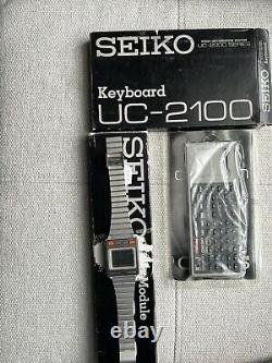 SEIKO UC-2000 / 2100 With Keyboard Fantastic NOS Rare