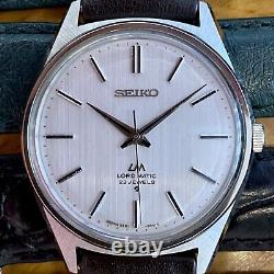 SERVICED Vintage December 1975 Seiko LM LordMatic 5601-9000 A+ Case 2 Straps