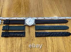 SERVICED Vintage December 1975 Seiko LM LordMatic 5601-9000 A+ Case 2 Straps