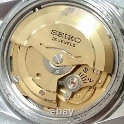 SERVICED Vintage November 1965 Seiko SeikoMatic 6206-8100 A+ Case with 2 Straps