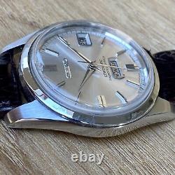 SERVICED Vintage November 1965 Seiko SeikoMatic 6206-8100 A+ Case with 2 Straps