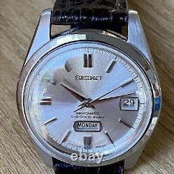 SERVICED Vintage November 1965 Seiko SeikoMatic 6206-8100 A+ Case with 2 Straps