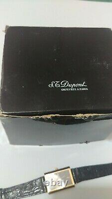 ST Dupont S. T. Gold plated Laque De China New Old Stock condition box and papers