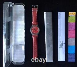 SWATCH WATCH Vida Loca SUDK104D New Old Stock Original Case, Inserts, Paperwork