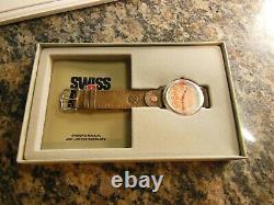 SWISS ARMY Watch MEN NOS CAVALRY Marlboro COUNTRY Store MINT WITH NEW BATTERY