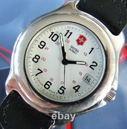 SWISS ARMYMen OFFICERS 1884 ClaSSiC Ol' Skol Polished Version+NOS Genuine Strap