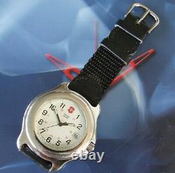 SWISS ARMYMen OFFICERS 1884 ClaSSiC Ol' Skol Polished Version+NOS Genuine Strap