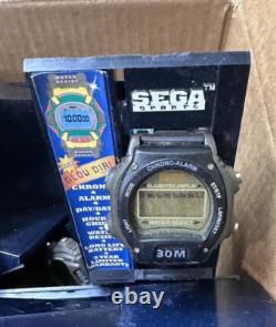 Sega Watch Sport Digital Qty 30 All New Old Stock Boxed Different Styles Vintage