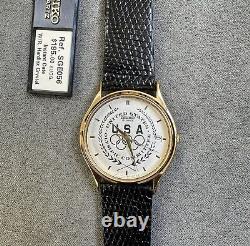 Seiko 34mm USA Olympic Watch / Brand New, Old Stock