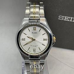 Seiko Alba (Ref. V501-0DR0) Two- Toned Watch NEW OLD STOCK RARE Working