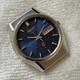 Seiko Elnix 0703-7110 Blue Electronic Transistorized Watch New Dead Old Stock